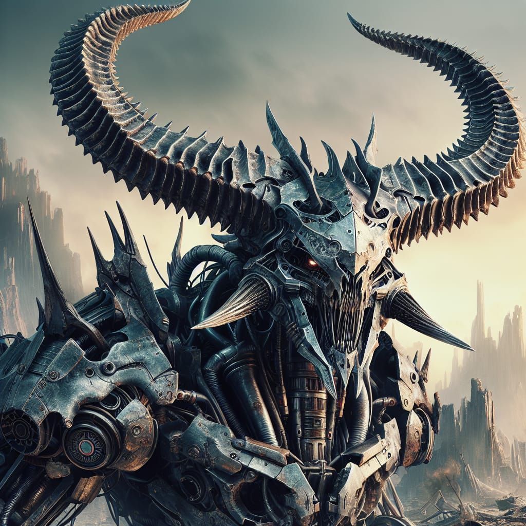 Robotic Deathclaw: Post-Apocalyptic Steel Beast