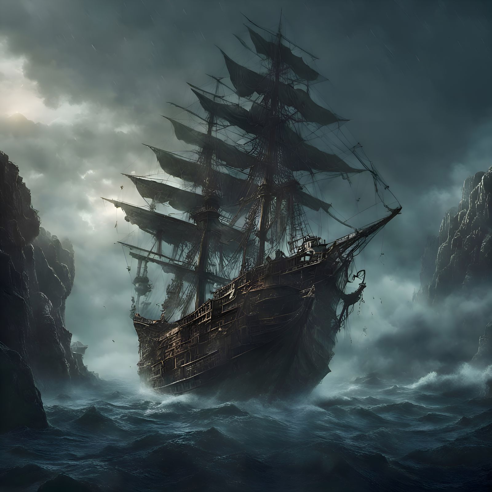 Walk the plank to the Briny depths of Davy Jones locker