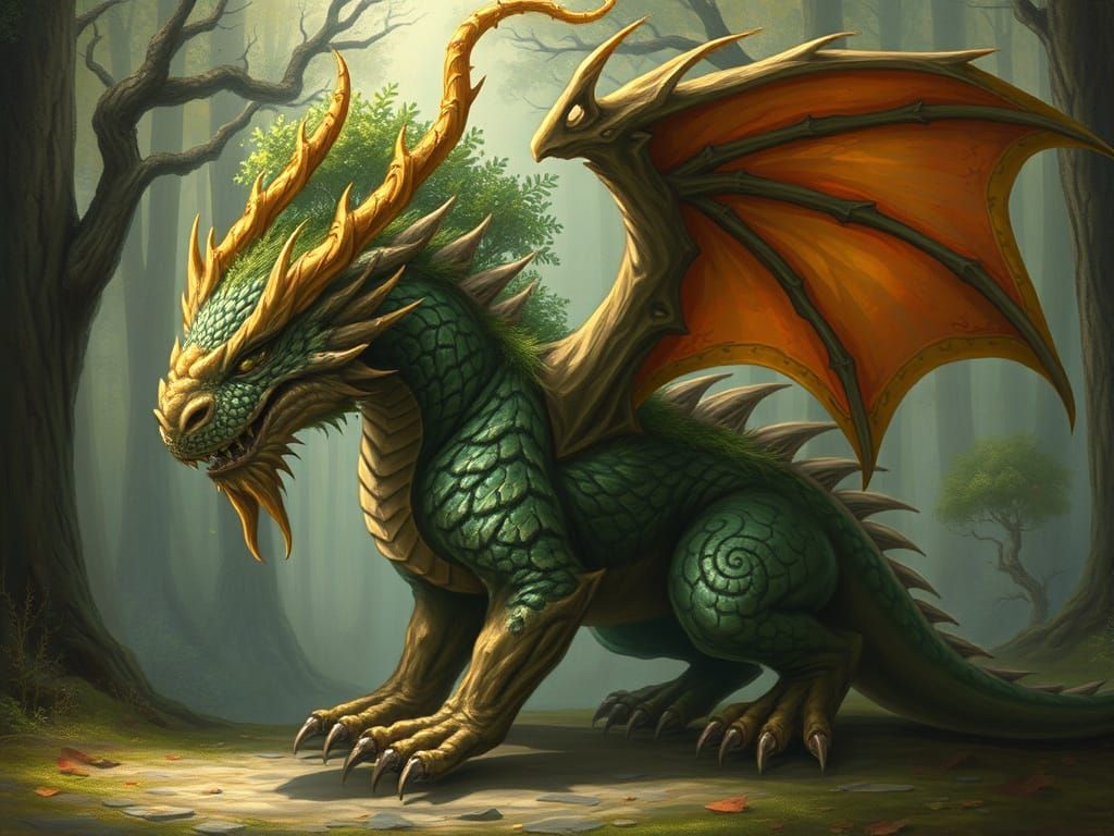 Enchanted Forest Dragon Hybrid