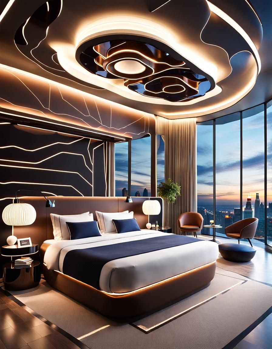 Meta AI Hotel: Futuristic Luxury Hospitality Design