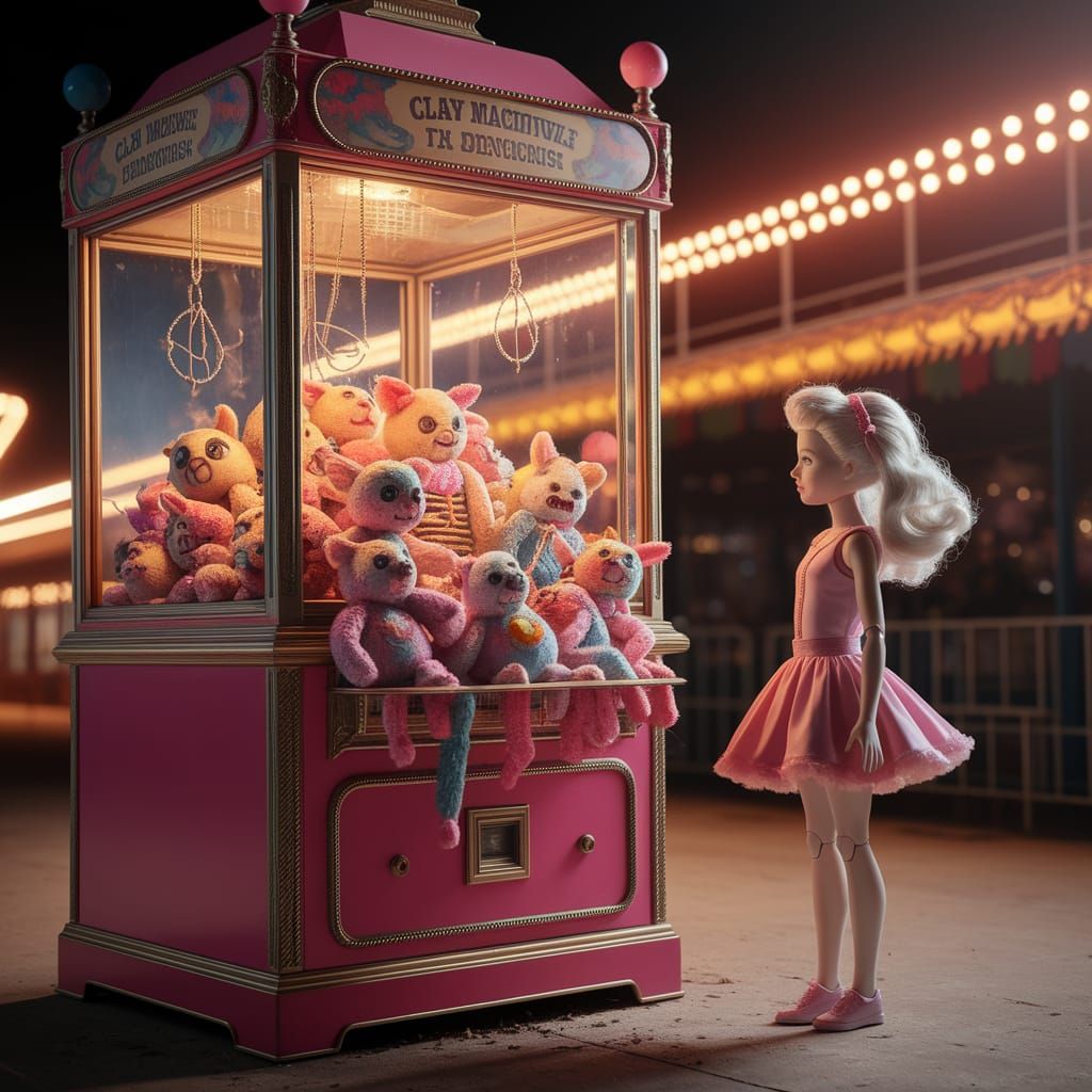 Stuffed pet claw machine