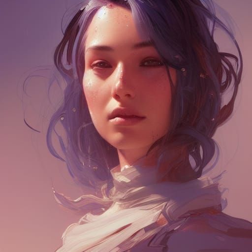 Hyperdetailed Portrait in Dynamic Lighting