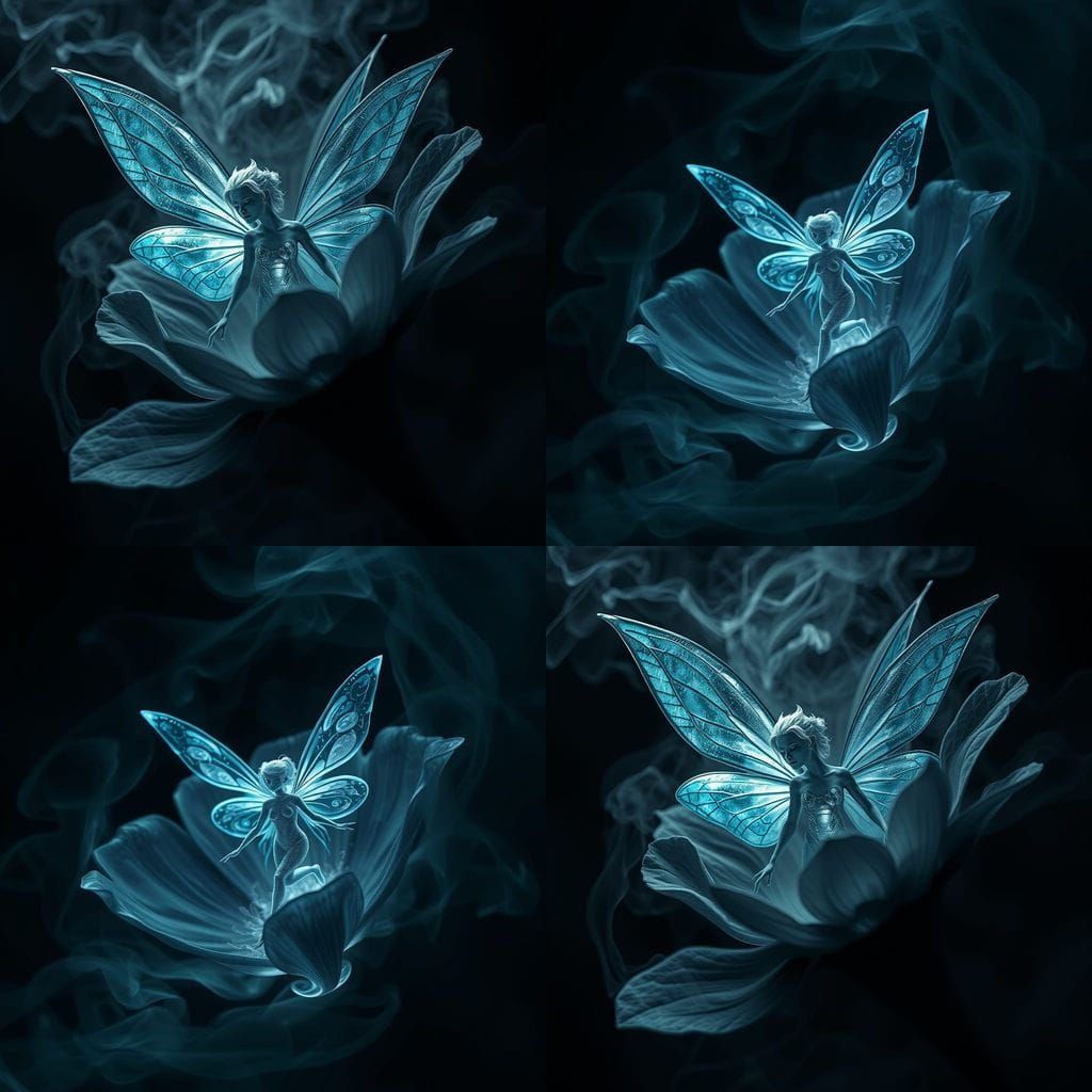 Holographic Fairy Emerges from Biomechanical Flower