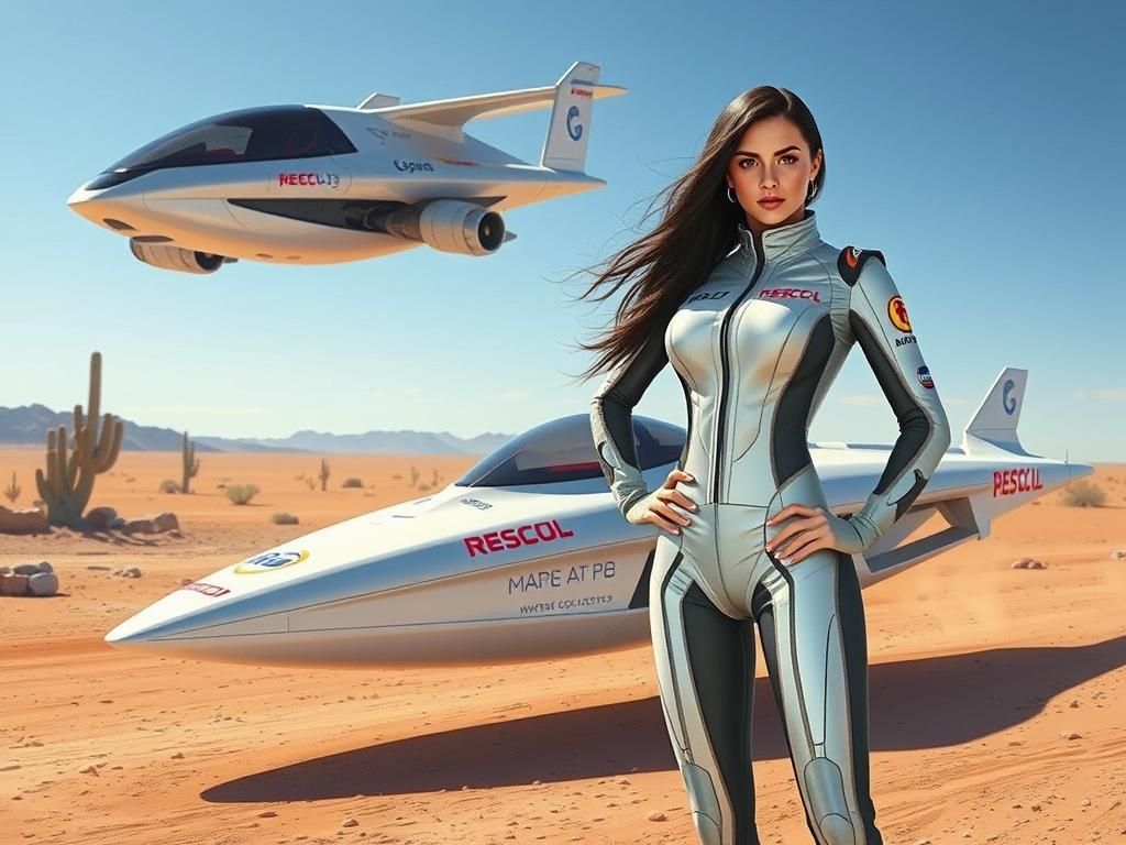 Futuristic Racer Ready to Break Speed Record