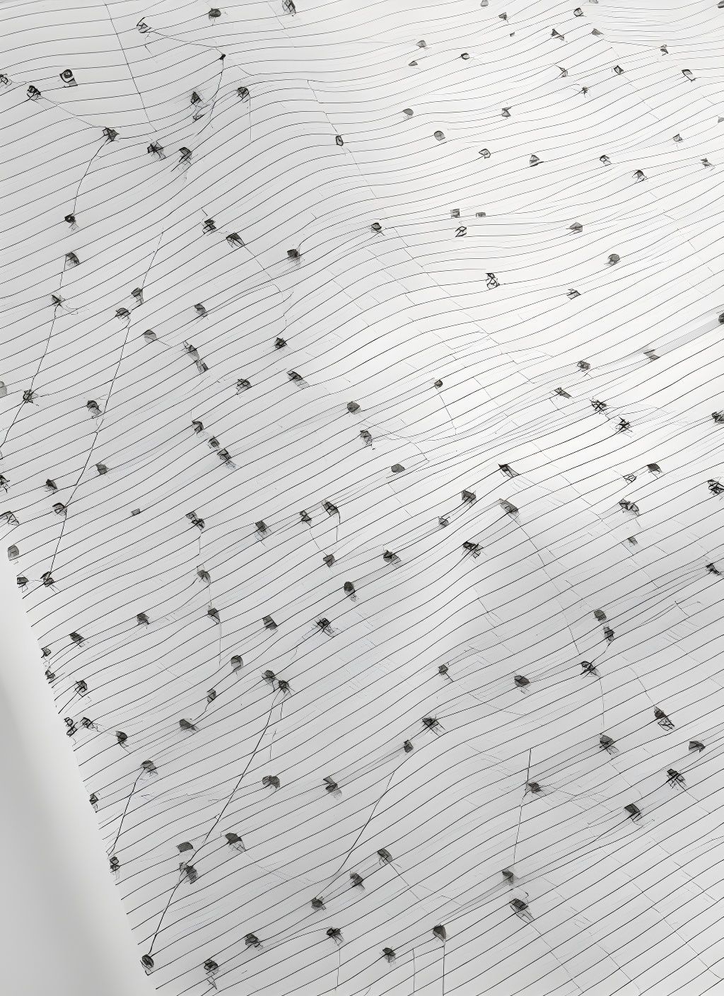 Abstract 3D Music Landscape as Graphic Score