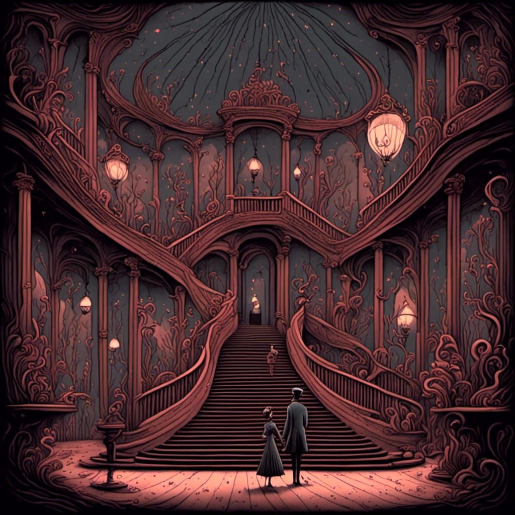 Opera Night: A Detailed Matte Painting in 8K