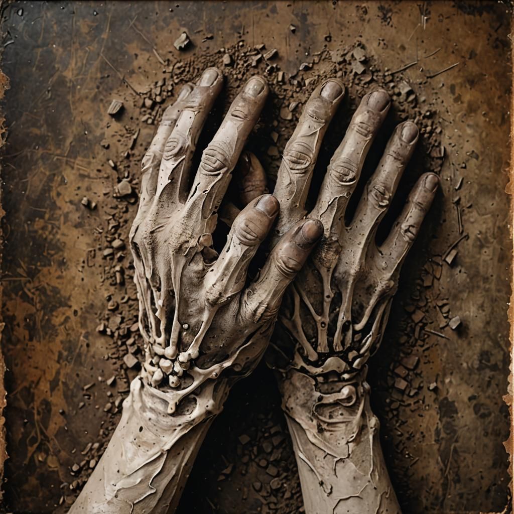 Weathered Hands: A Life of Resilience