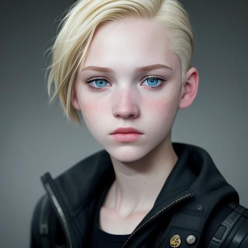 Nervous Hunger Games Tribute: A Professional Portrait