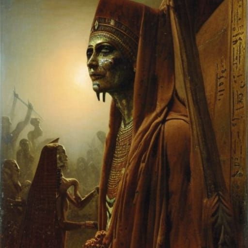 Ancient Necropsy Death Mask