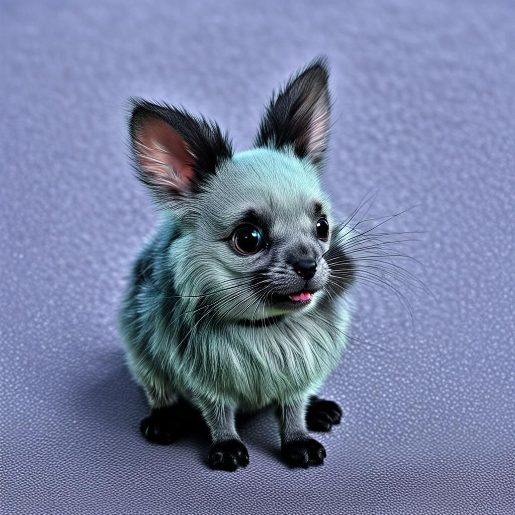 Abstract Furbal Generated by AI