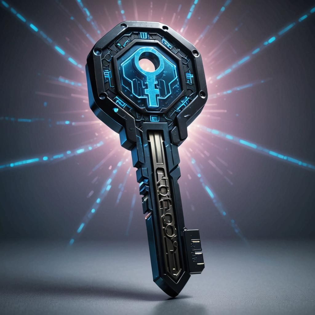 Holographic Key of Technos: Digital World Emblem