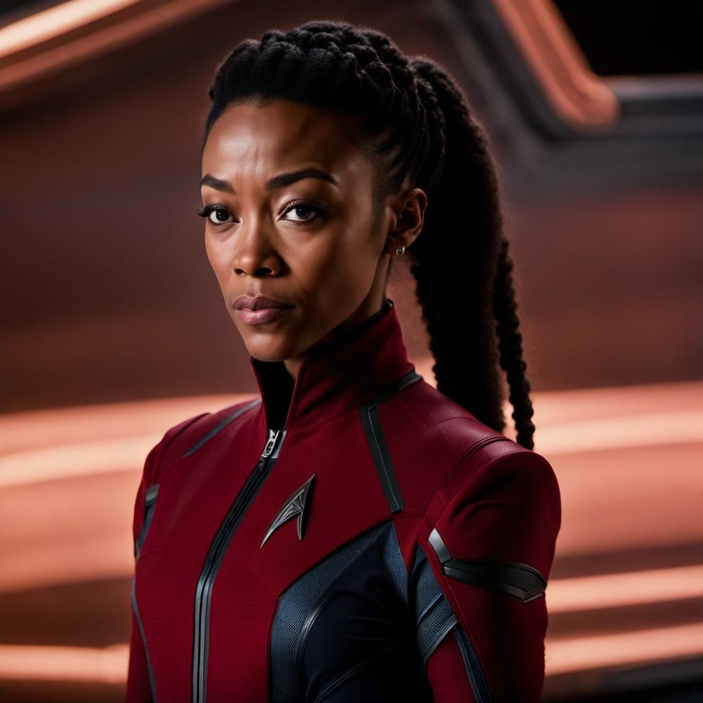 Michael Burnham Portrait from Star Trek Discovery