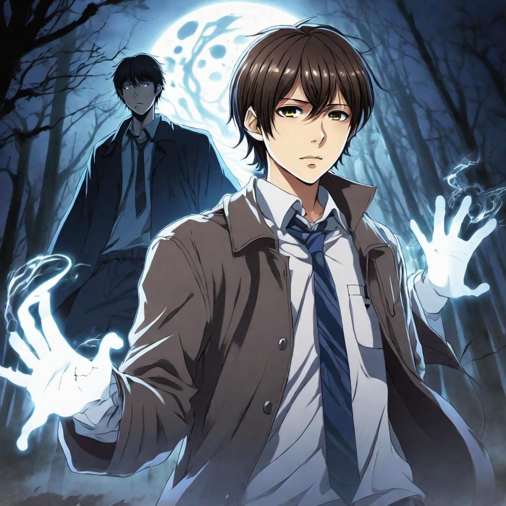 Anime Style Ghost Whisperer with Supernatural Ability