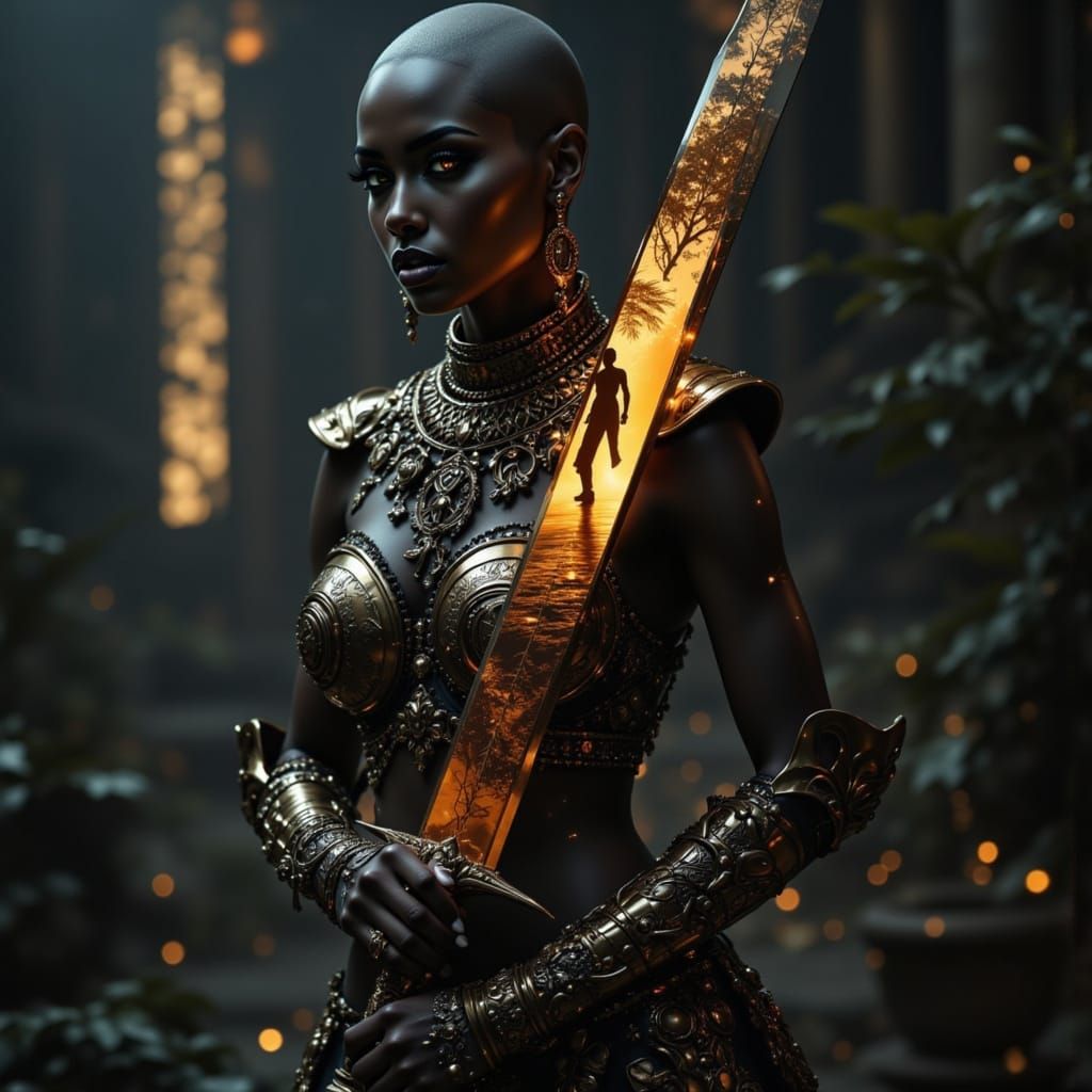 Reflections in the Blade