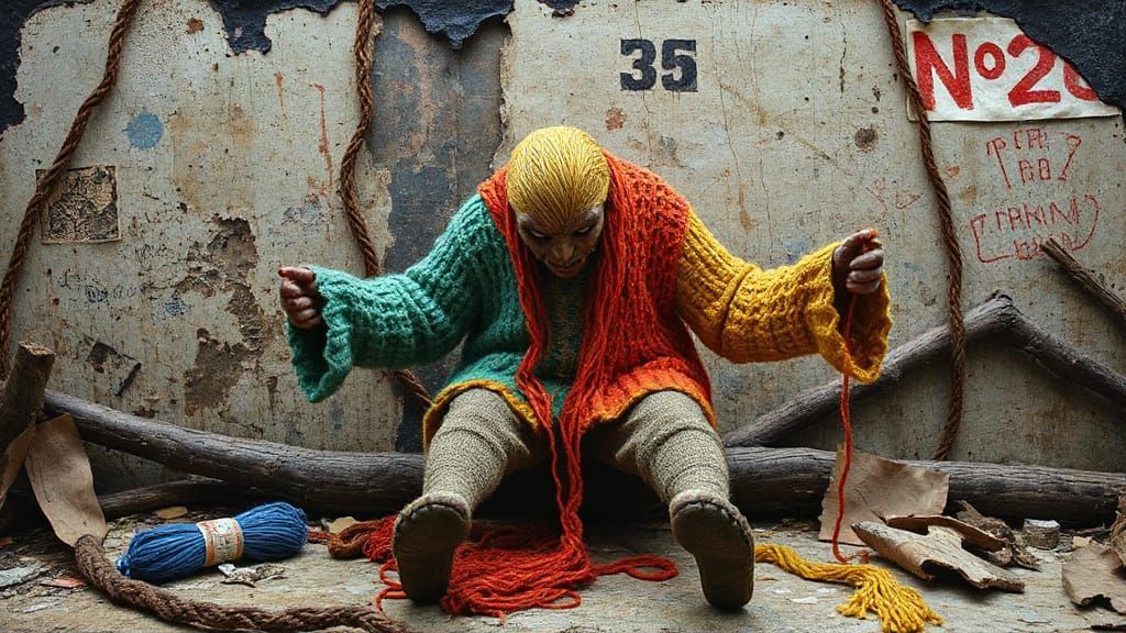 Yarn Monster Knitting: A Pop Surrealist Vision