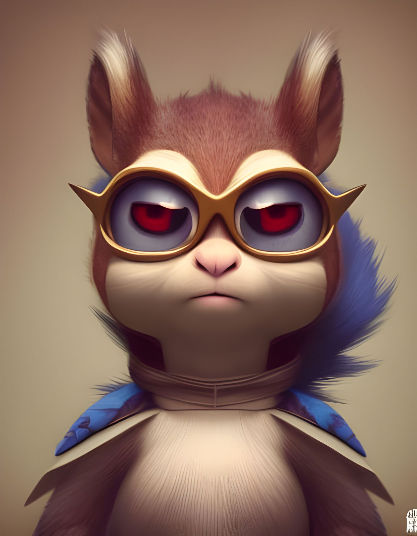 So not impressed super hero squirrel