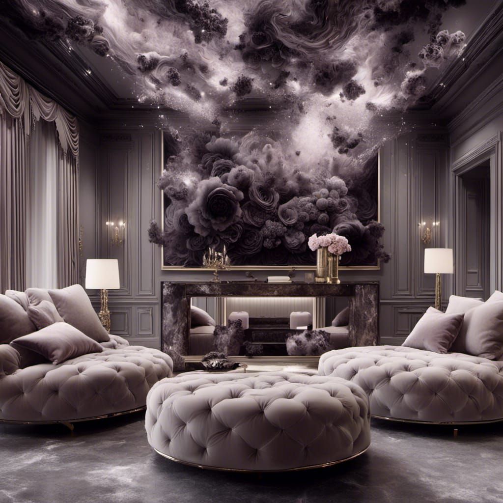 Elegant Designer Purse with Black Sparkle Lora