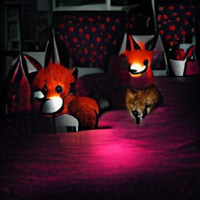 Foxy Alone in the Dark: A FNAF Scene