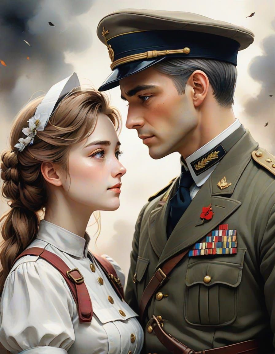 A Tender Anime Portrait of War-Torn Love
