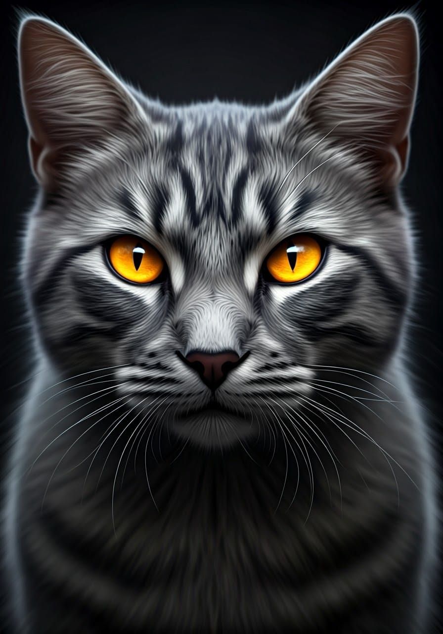 Mysterious Glowing Eyes in the Dark