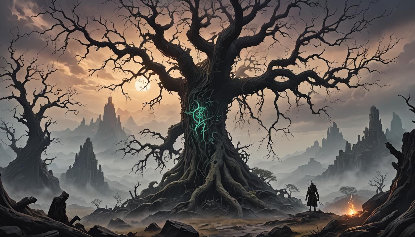 Forsaken Kingdom: Desolate Landscape of Eldritch Powers