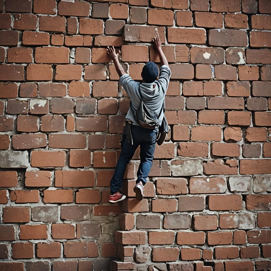 Victorious Figure in Detailed Matte Painting