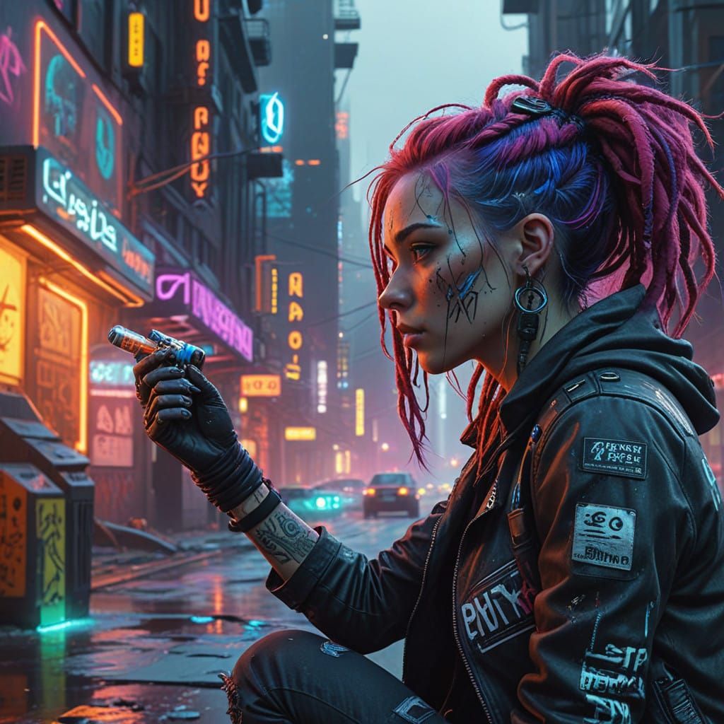 Echoes in the Neon Vein