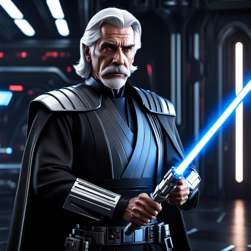Sam Elliott, Jedi Master, Clone War General