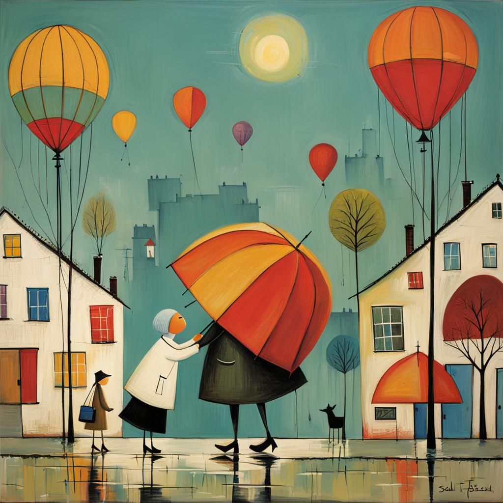 Colorful Illustration Inspired by Multiple Artists