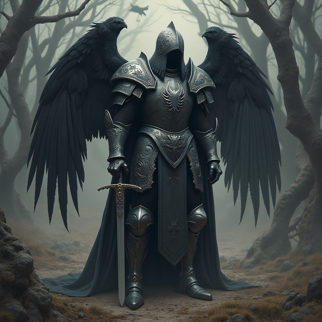 Knight in Raven Armor: A Gothic Fantasy