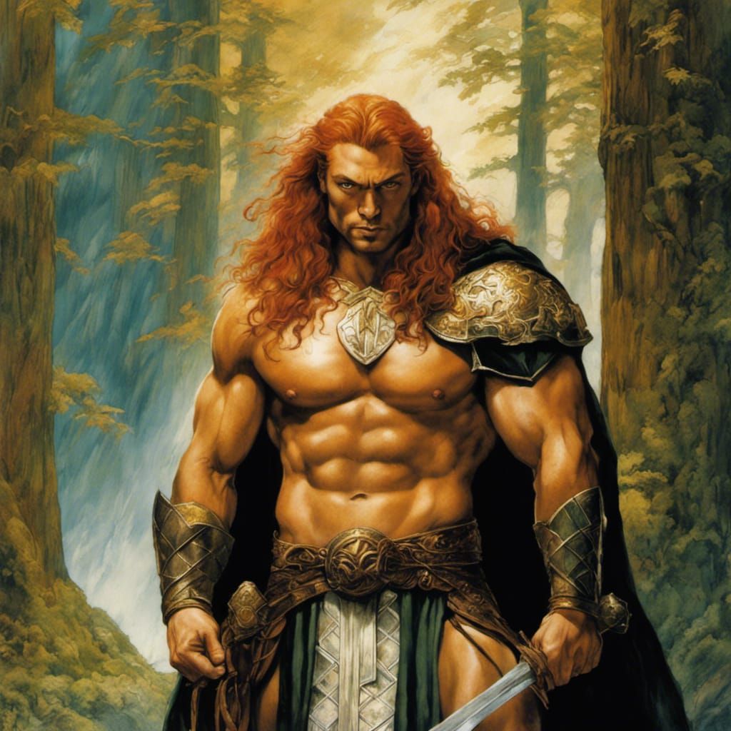 I'm a Brawny Warrior in a Mystic World