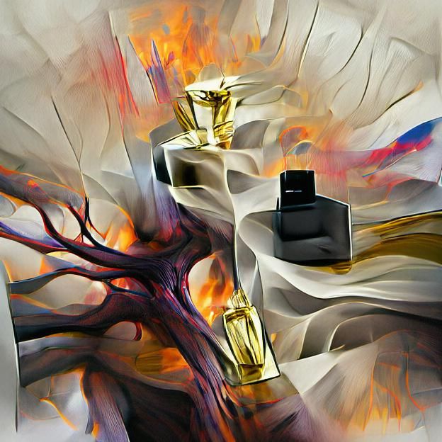 Abstract Perfume Concept Art