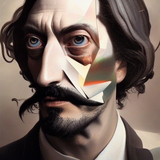 Salvador Dali is breaking the machine!