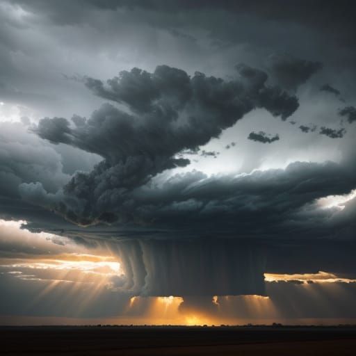 Massive Tornado Unleashes Fury on Rural Landscape in Cinemat...