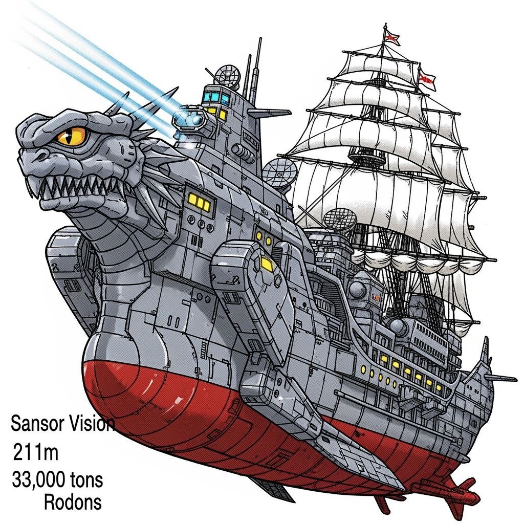 Colossal Dragoon Dragon Ship Transforms From Submarine to Fr...