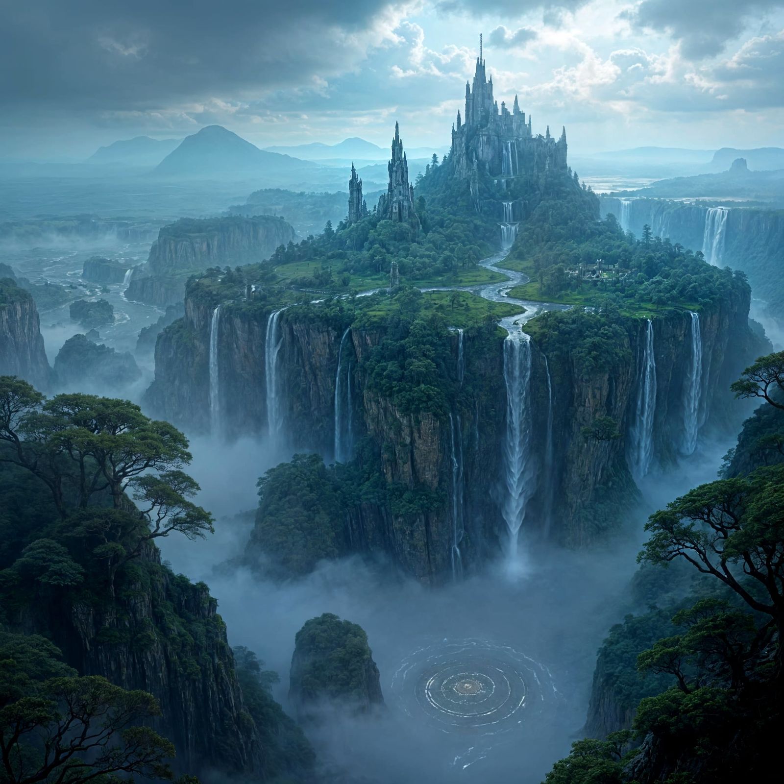 Mystical Vonderro Island From Above