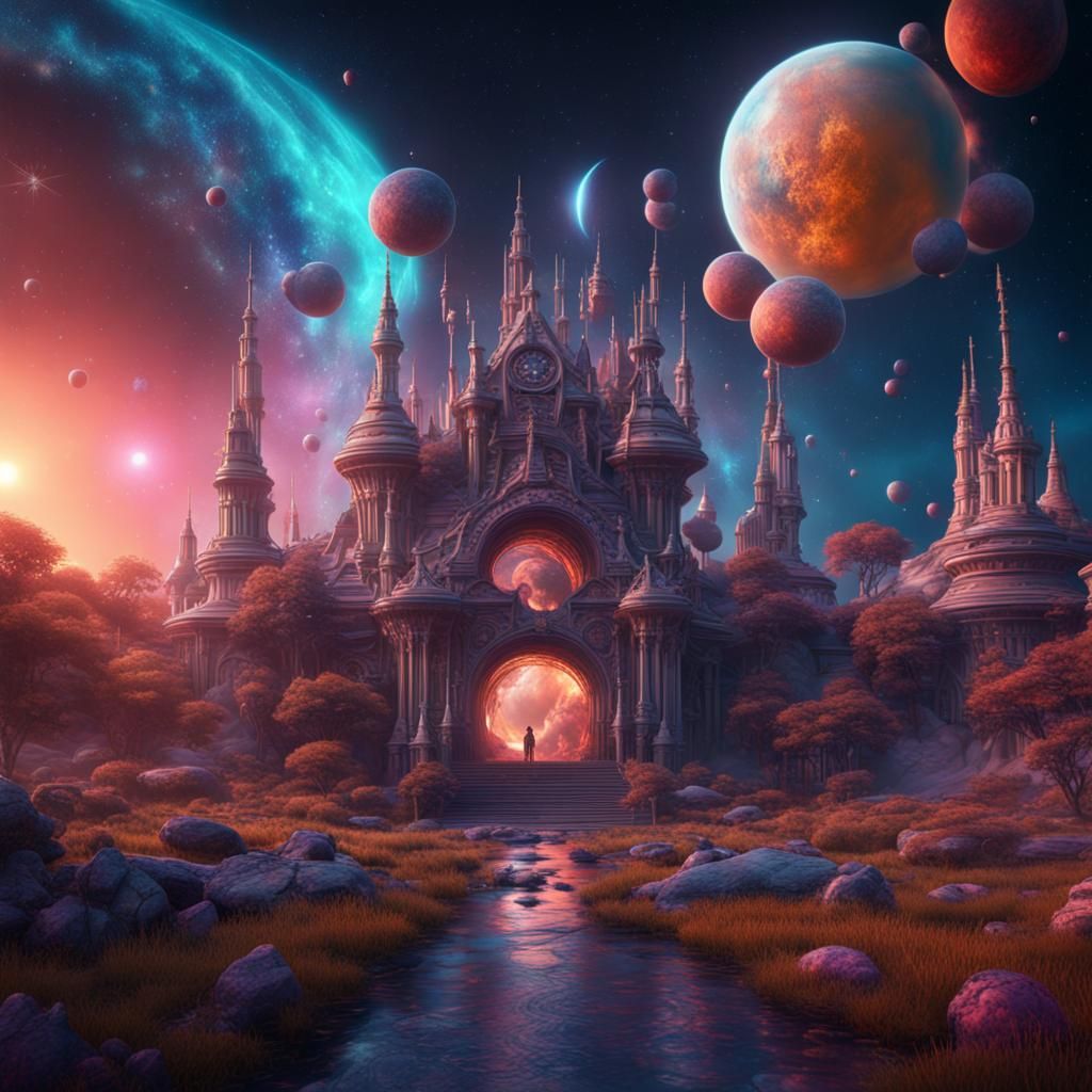 Dream of Family: Detailed Matte Painting in Unreal Engine