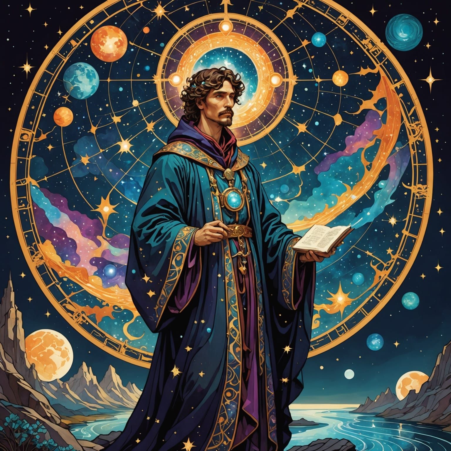 Celestial Cartographer Charts the Cosmos