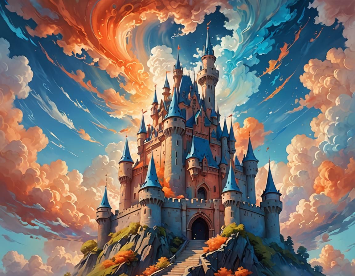 Cloud Sculptor Creates Castle in the Sky