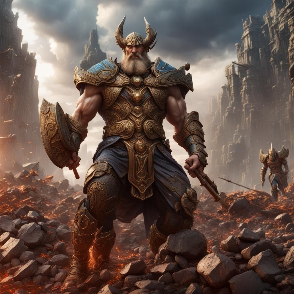 Epic Titan War: Mythic Battlefield in Unreal Engine