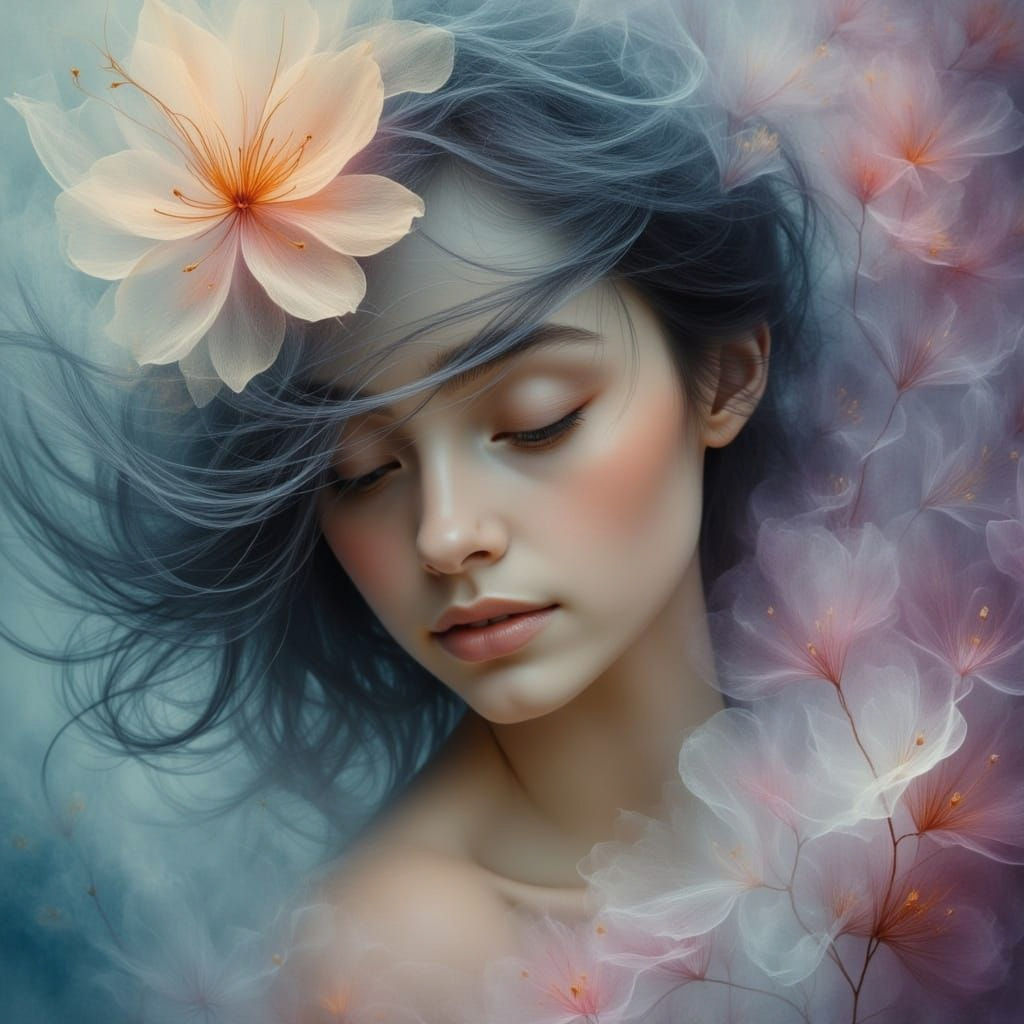 Ephemeral Starblush: A Transient Vision