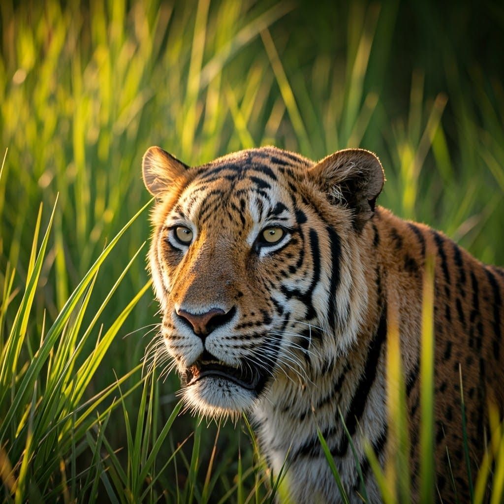 Hyperrealistic Wolf Howling in Winter Forest