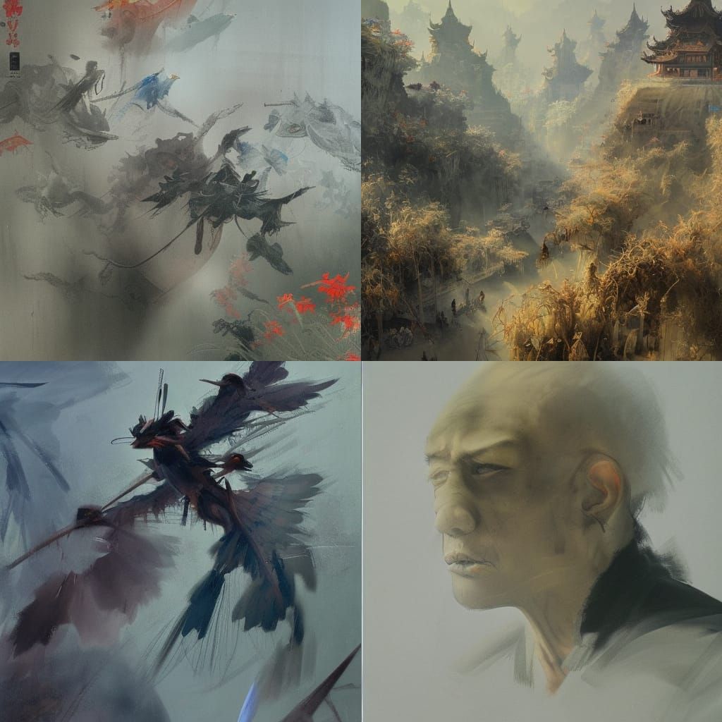 Classic Chinese Painting Style Image