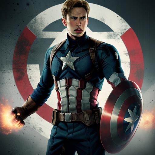 Captain America Movie Poster Art