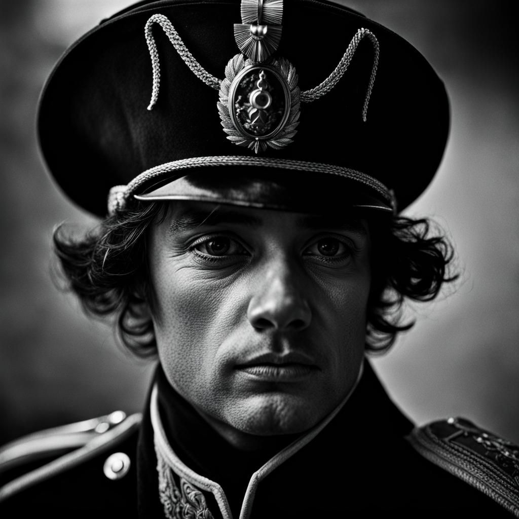 Napoleon Portrait in Detailed Realism