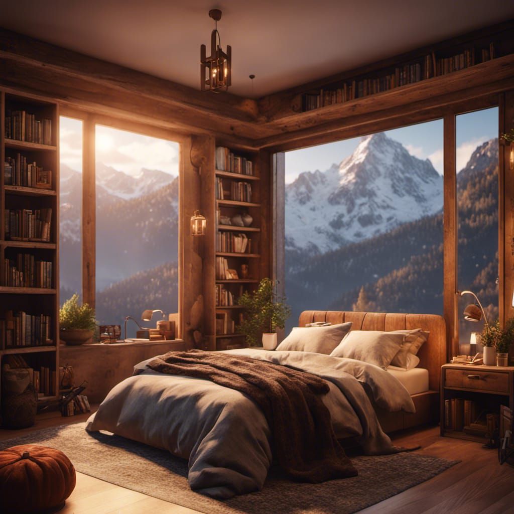 I love sleeping by the mountains