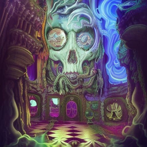 skull and bones palace