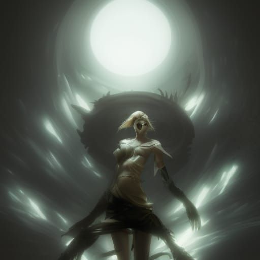 Eldritch Powers: Woman Blessed in Sinister Style