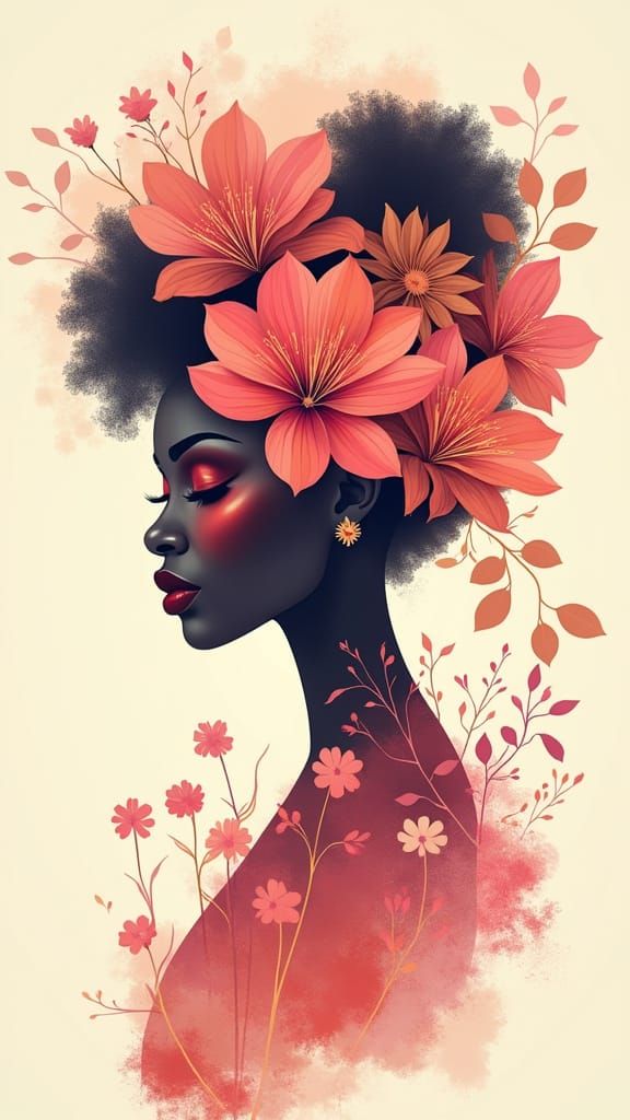 Modern Mother's Day Celebration Art in Elegant Typography