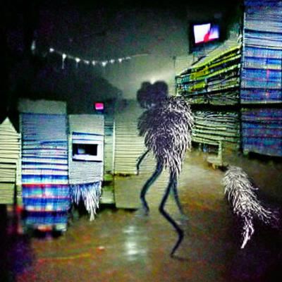 Glitchy Backrooms: The Thing That Stalks